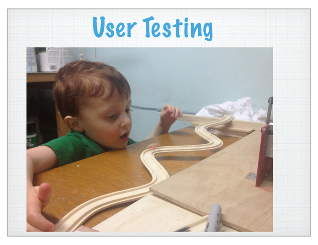 User Testing
