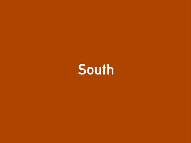 South
