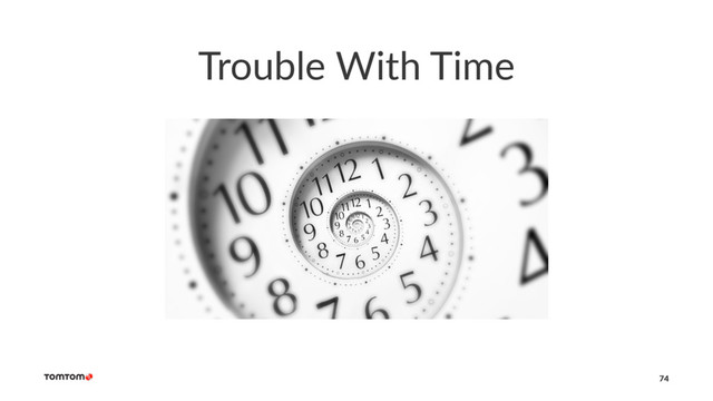 Trouble With Time
74
