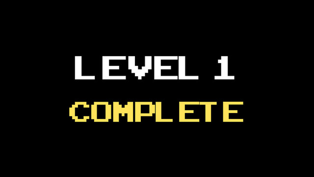 Level 1
complete
