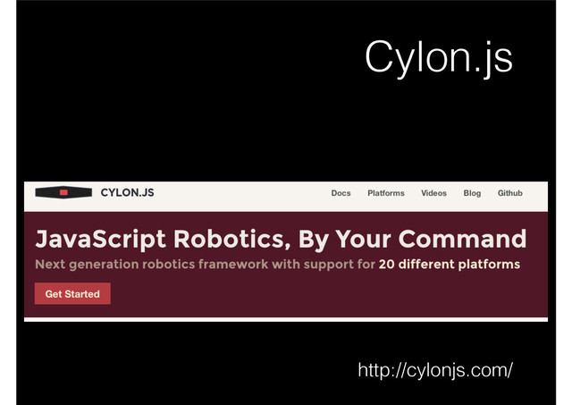 Cylon.js
http://cylonjs.com/

