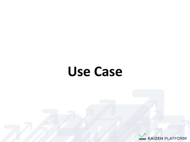 Use	  Case
