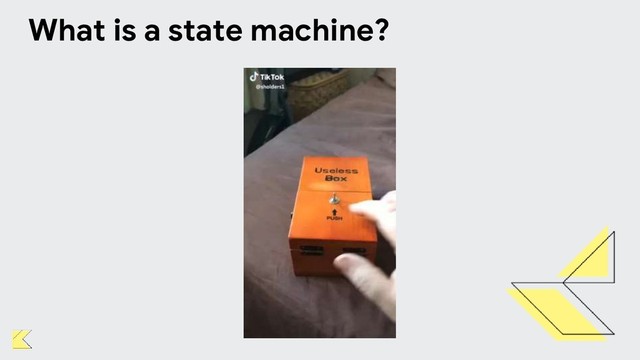 What is a state machine?
