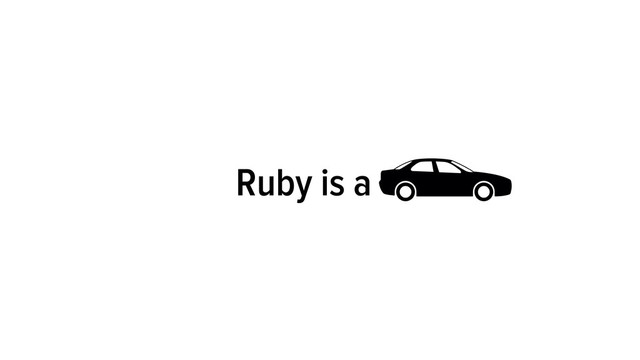 Ruby is a
