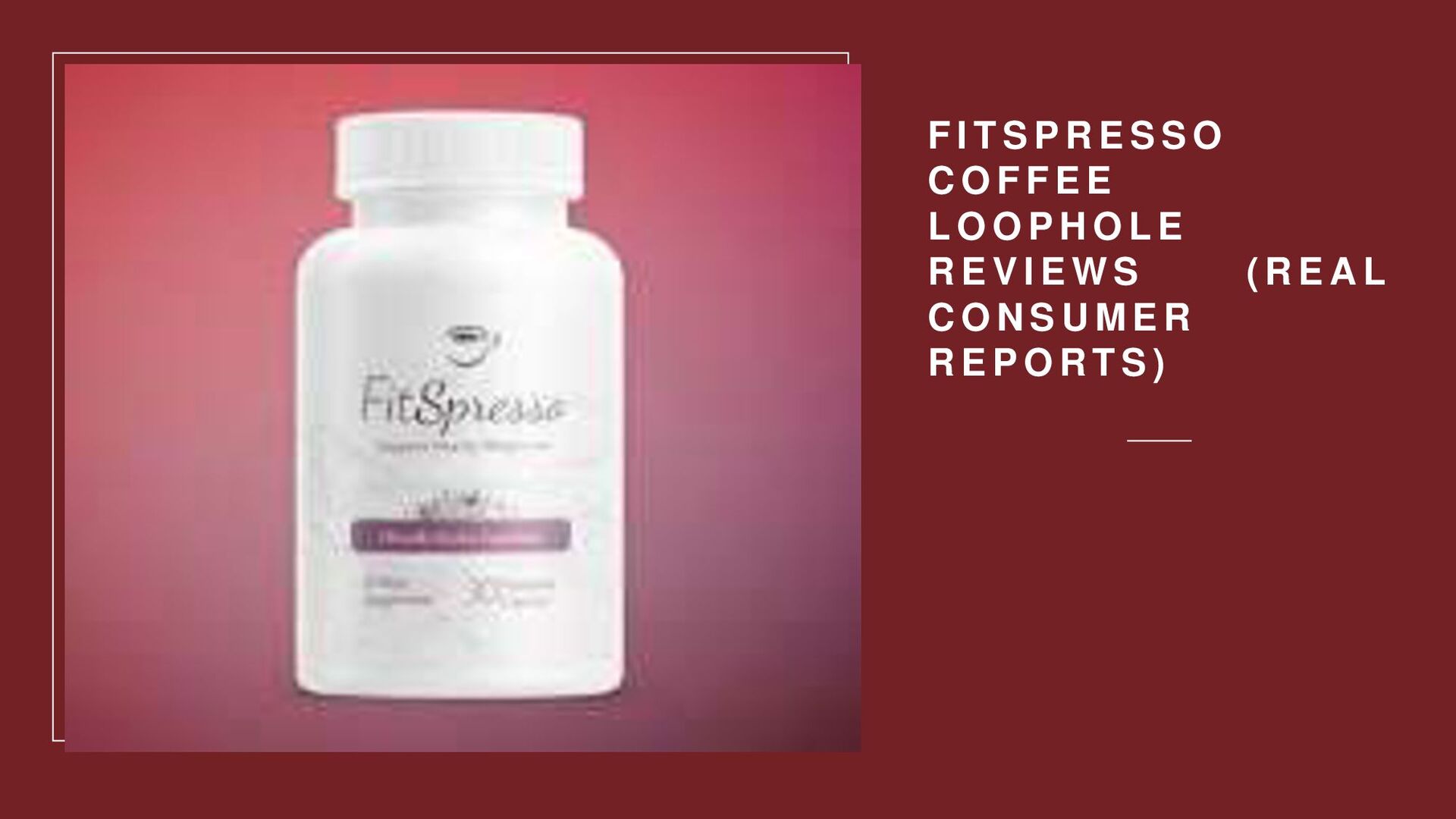 FitSpresso Coffee Loophole Reviews (Real Consumer Reports) FitSpresso ...