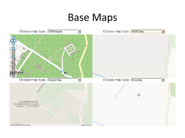 Base Maps
