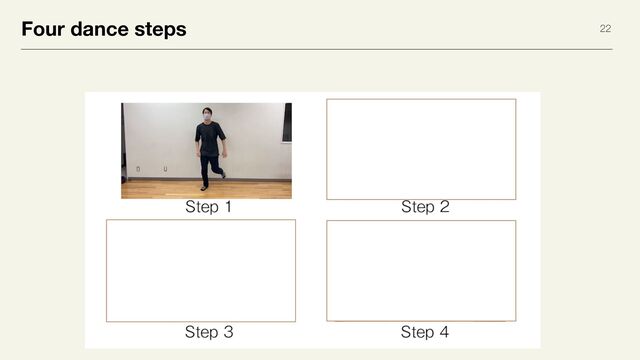 Four dance steps 22

