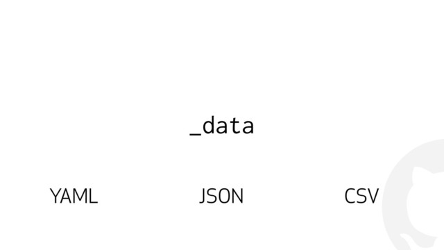 !
_data
YAML JSON CSV
