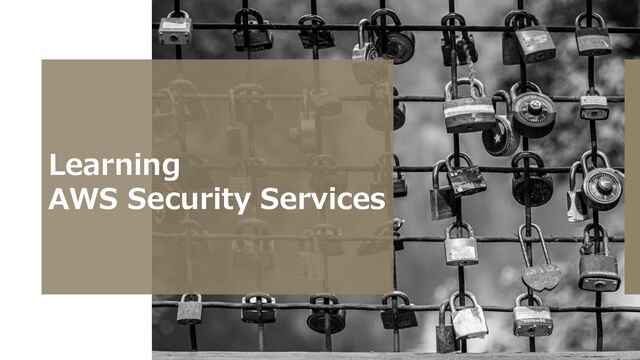 Learning
AWS Security Services
