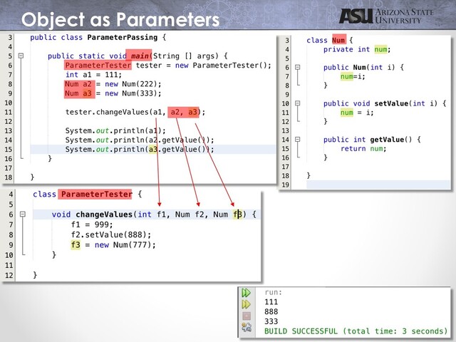Javier Gonzalez-Sanchez | CSE110 | Summer 2020 | 4
Object as Parameters
