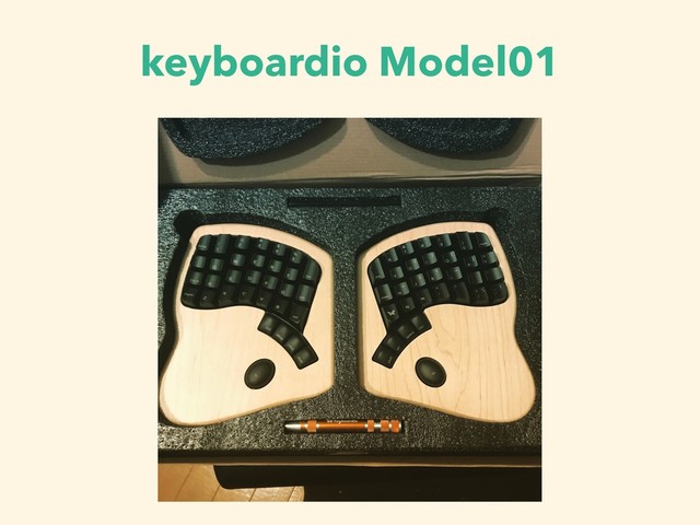 keyboardio Model01
