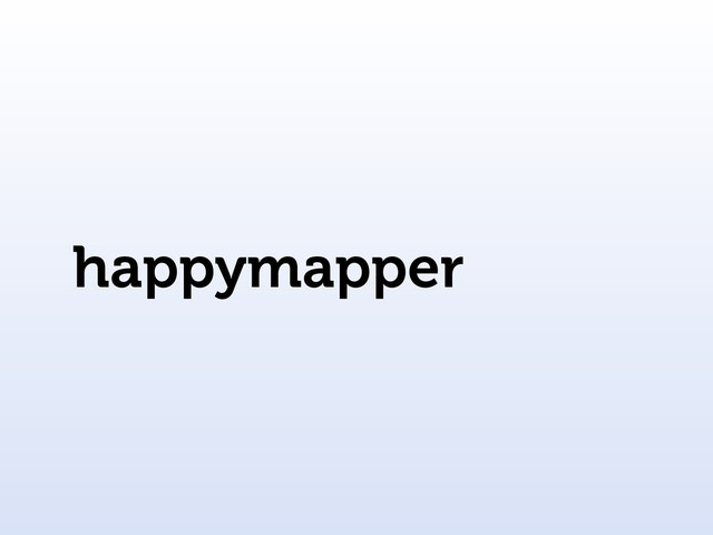 happymapper
