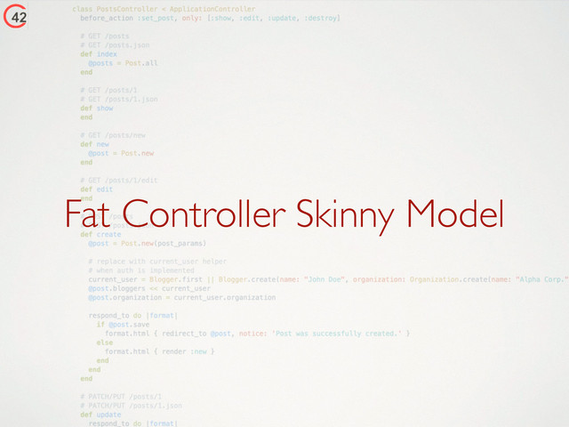 Fat Controller Skinny Model
