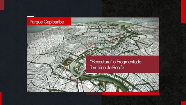 Parque Capibaribe
“Recostura” o Fragmentado
T
erritóriodo Recife
