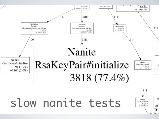 slow nanite tests

