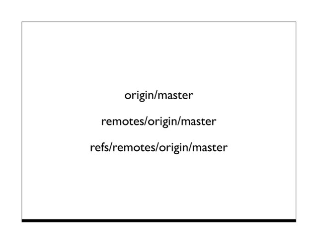origin/master
remotes/origin/master
refs/remotes/origin/master
