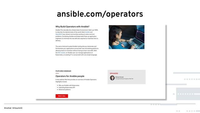 ansible.com/operators
