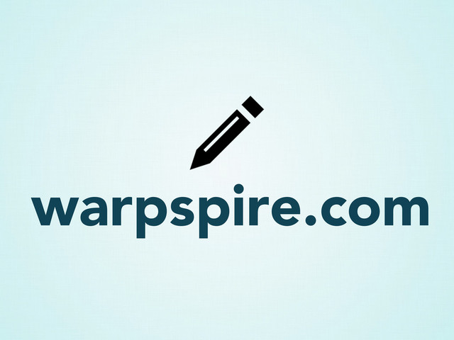 warpspire.com
