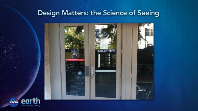 Design Matters: the Science of Seeing
