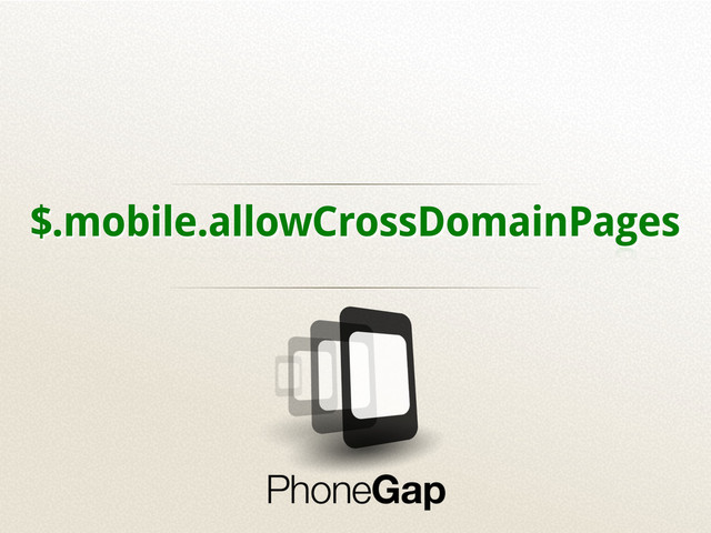 $.mobile.allowCrossDomainPages
