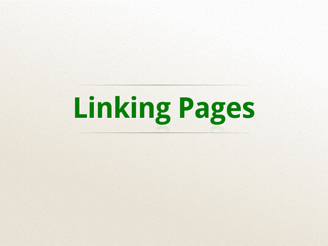 Linking Pages
