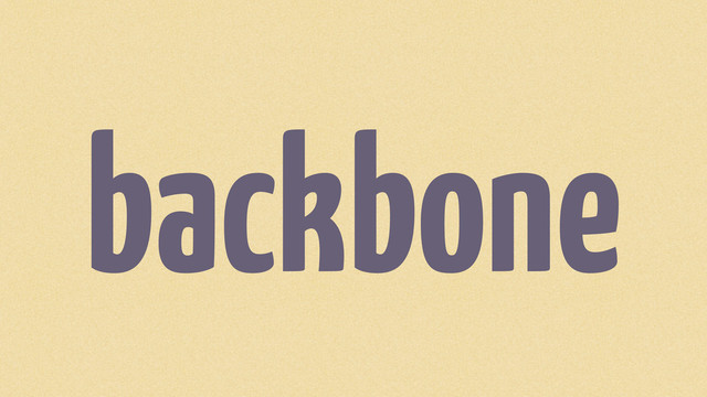 backbone
