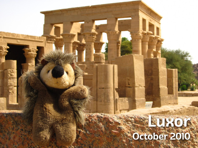 Luxor
October 2010
