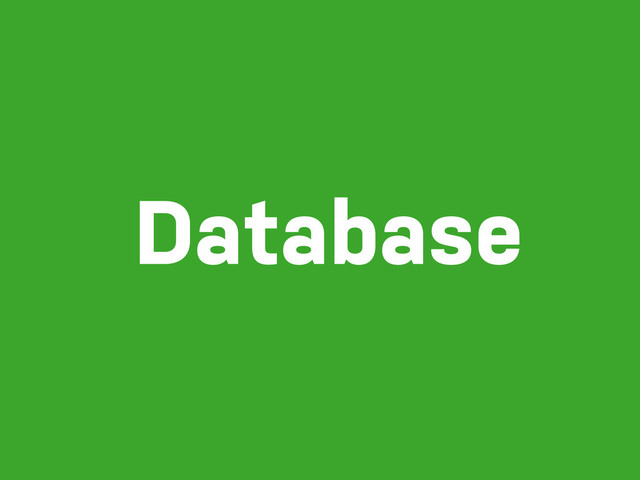 Database
