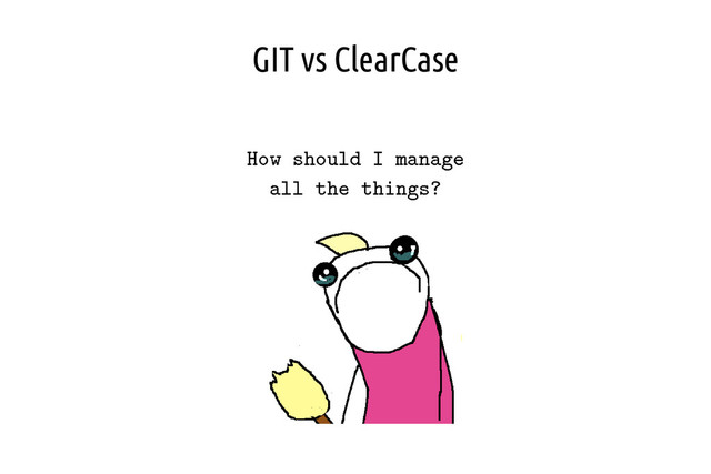 GIT vs ClearCase
