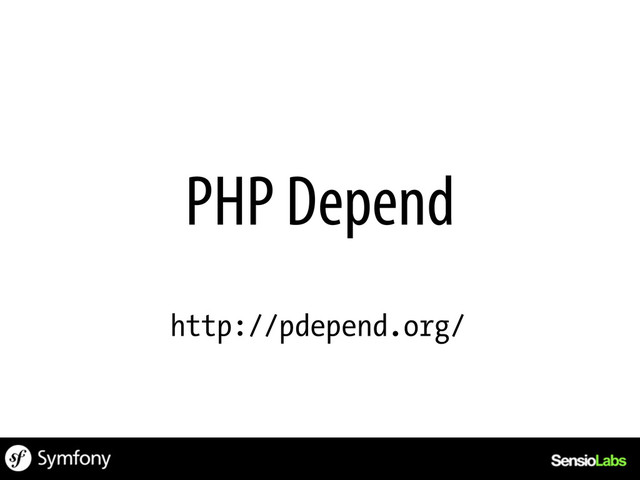 PHP Depend
http://pdepend.org/
