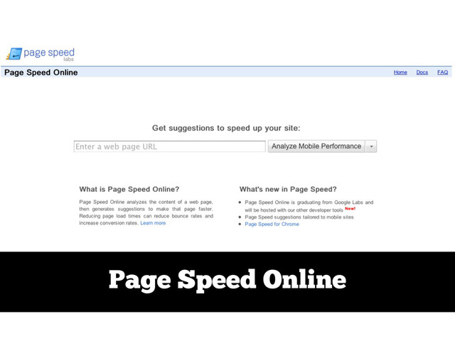 Page Speed Online
