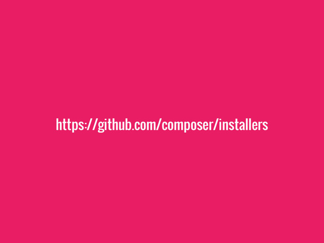 https://github.com/composer/installers
