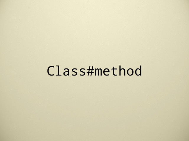 Class#method
