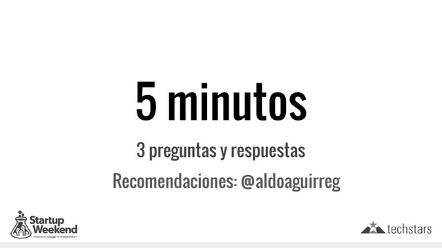 5 minutos
3 preguntas y respuestas
Recomendaciones: @aldoaguirreg
