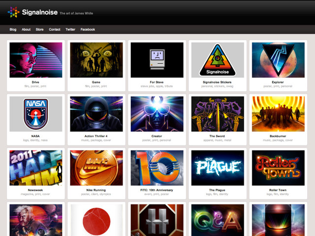 Signalnoise
Selection of his work.

