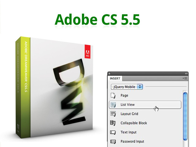 Adobe CS 5.5
