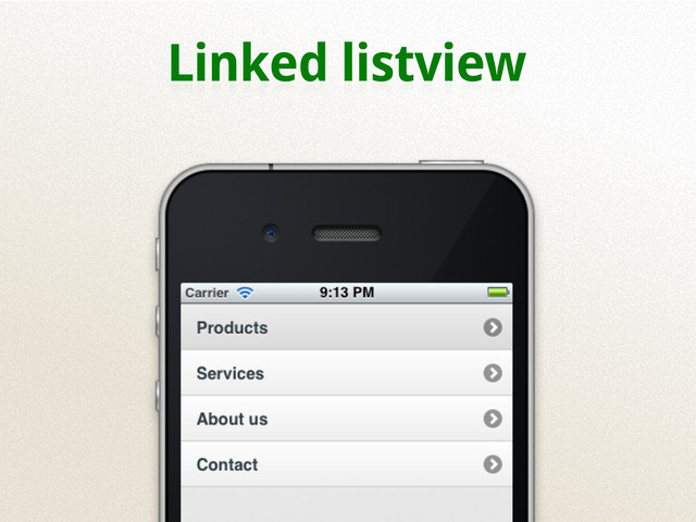 Linked listview

