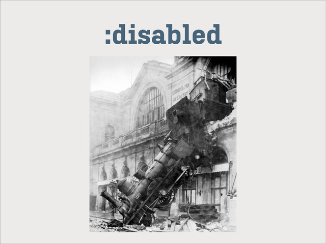 :disabled
