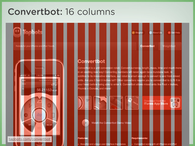 Convertbot: 16 columns
tapbots.com/convertbot
