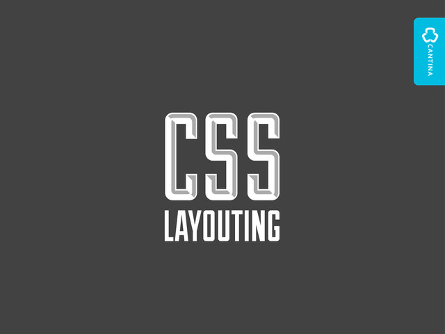 CSS
CSS
LAYOUTING
