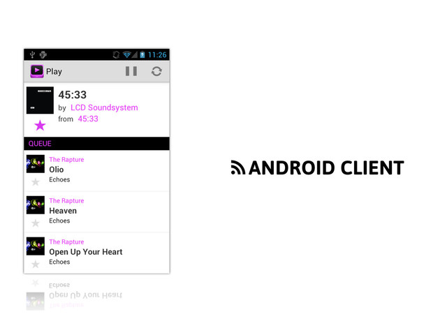 f ANDROID CLIENT
