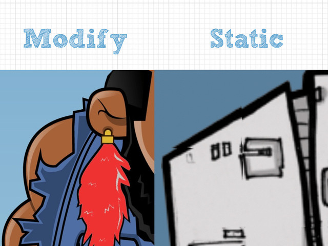 Modify Static
