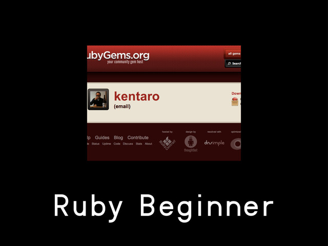 Ruby Beginner

