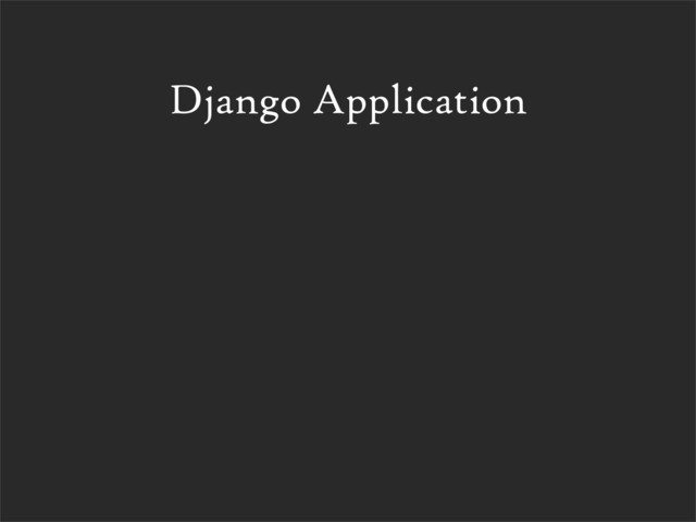 Django Application
