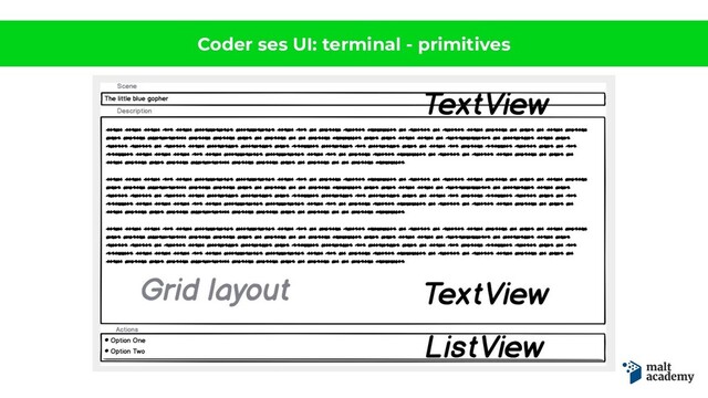 Coder ses UI: terminal - primitives
