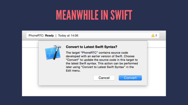 MEANWHILE IN SWIFT
