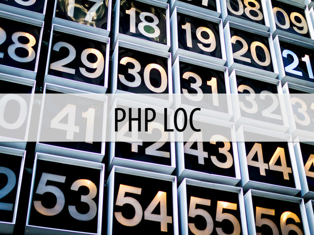 PHP LOC
