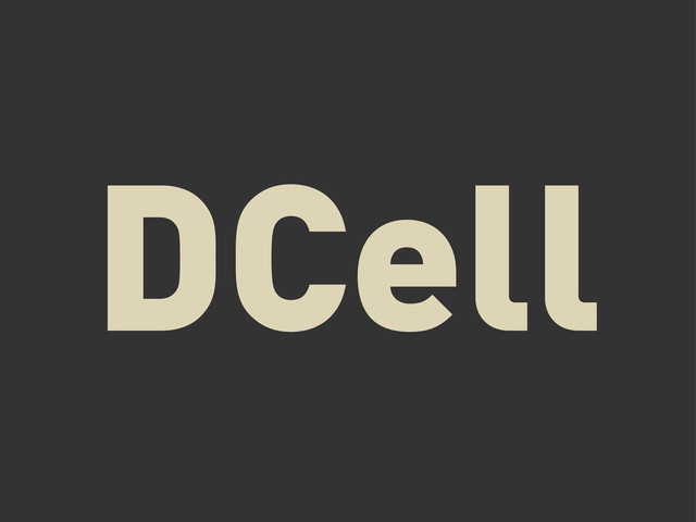 DCell
