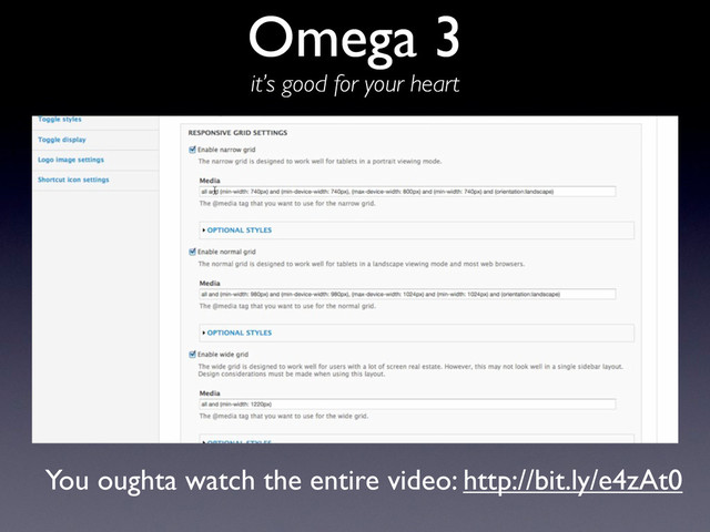 You oughta watch the entire video: http://bit.ly/e4zAt0
Omega 3
it’s good for your heart
