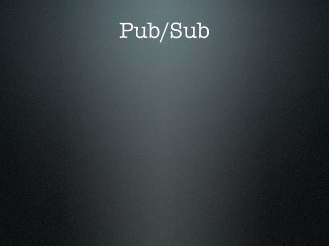 Pub/Sub
